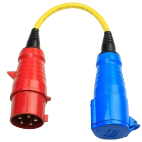 Cabo adaptador Victron 32A / 3 para plugue único CEE 5P / CEE