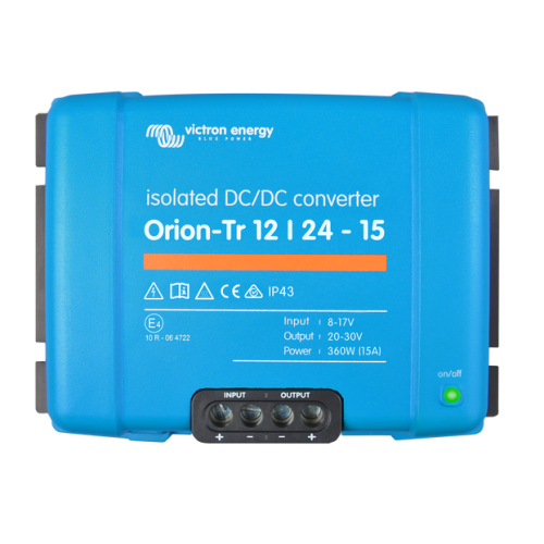 Victron Orion-Tr slimme lader 12/24-15A geïsoleerde DC-DC