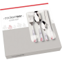 CouleurMer 24-piece cutlery set from the Coral Reef collection