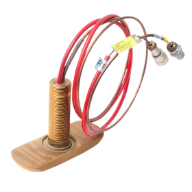 Frigoboat-Durchbruchkondensator mit Schnellkupplungen und langem Gewinde, inklusive Anoden