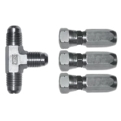 Lecomble & Schmitt Jeu de tés acier pour tuyau rigide Ø18 mm