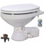 Jabsco Quiet Flush Compact electric toilet - 12V + solenoid valve