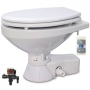 Jabsco Quiet Flush normaal 24V elektrisch toilet + magneetventiel