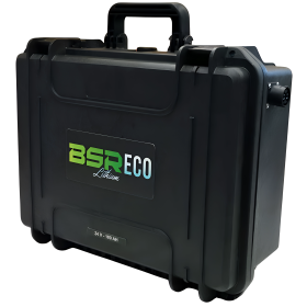 BSR Batterie portable (Valise) lithium ECO LiFePO4 24V 100Ah