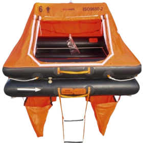 Sea-Safe ISO9650-2 4-persoons kustvlot in tas