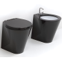 Standard size manual toilet