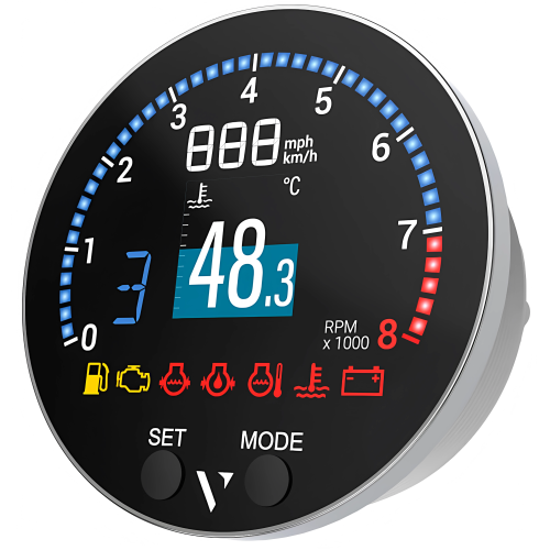 Veratron Multifunctional Display VMH 35 GPS 85 mm 12V