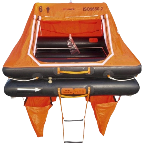 Balsa Costeira Sea-Safe ISO9650-2 8 Pessoas em Contêiner