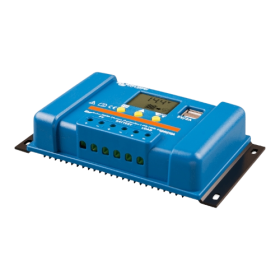 Regulador Victron BlueSolar PWM LCD e USB 12/24V-10A