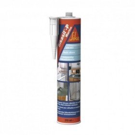 Cartucho de selante de silicone Sika Sikasil-P Incolor Marine 300ML