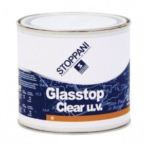 Stoppani Vernice Glasstop Trasparente Base UV 0,5 Litri