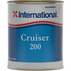 International Antifouling Cruiser 200 musta 0,75 litraa