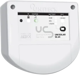 Uniteck Controlador de carga solar PWM 12/24V - 10A Uniteck Controlador de carga solar PWM 12/24V - 10A