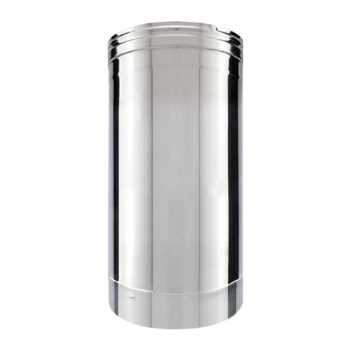 Tuyau inox isolé 70/90 mm - 1 m 