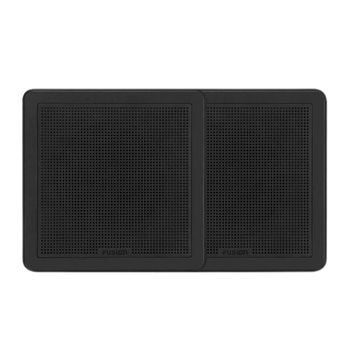 Fusion 7.7" Square In-Wall Speakers - Black 200W