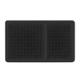 Alto-falantes de parede quadrados Fusion 7,7" - Preto 200 W