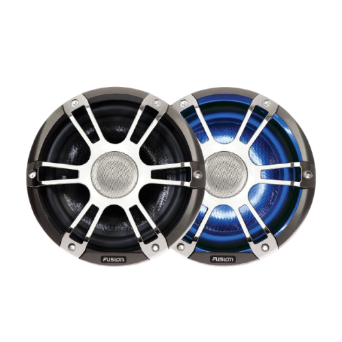 Fusion Haut parleurs 6,5" Signature Serie 3 Sport LED Chrome