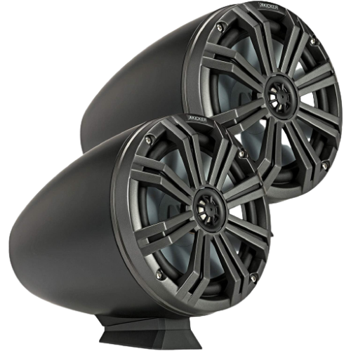 Kicker Marine 6,5'' Konuslautsprecher KMFC 65W LED Schwarz