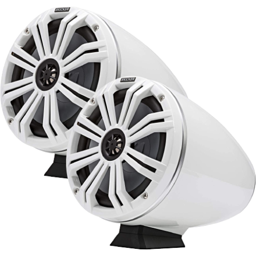 Altoparlanti Kicker Marine dual cone 6.5'' KMTDC 130W LED Bianco
