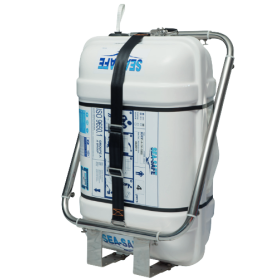 Sea-Safe Universal Stainless Steel Cradle Vertical Pleasure Rafts