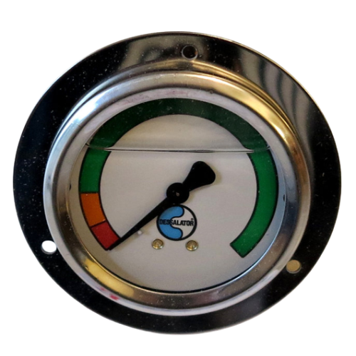 Dessalator LP manometer with collar