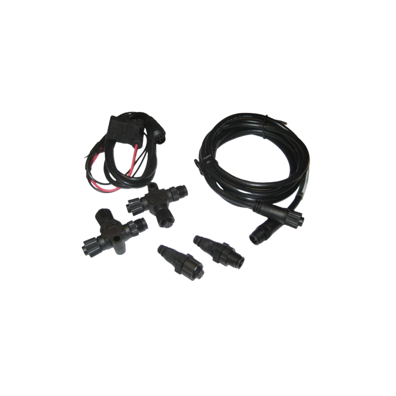 Kit Démarrage NMEA 2000 Pour Réseau Bateau - Compatible Lowrance Simrad - Câble Alimentation 1m + Connecteurs