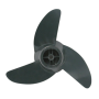 Hélice MotorGuide 3 palas Machete gris 3,5"