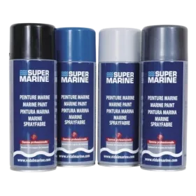Supermarine Peinture Moteur IN bord Volvo gris embase