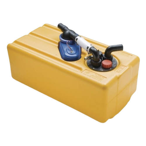 Can SB Rigid grey/black water tank - 53L + 24V pump - 19 L/min