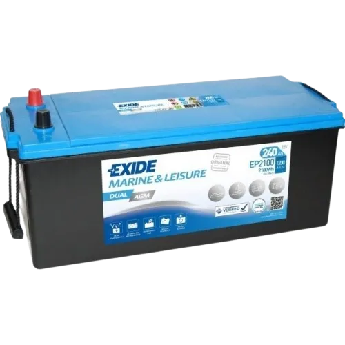 Exide Dual AGM Battery 12V 240A