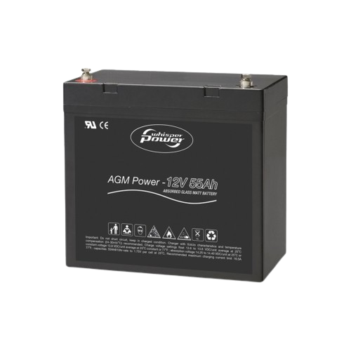 Batterie AGM WhisperPower 12 V - 55 Ah