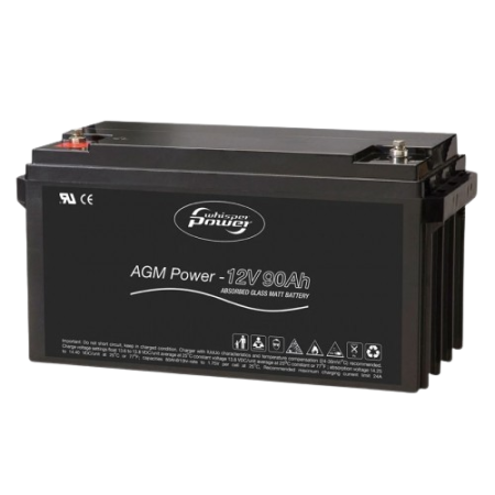 WhisperPower 12V 100Ah AGM Battery