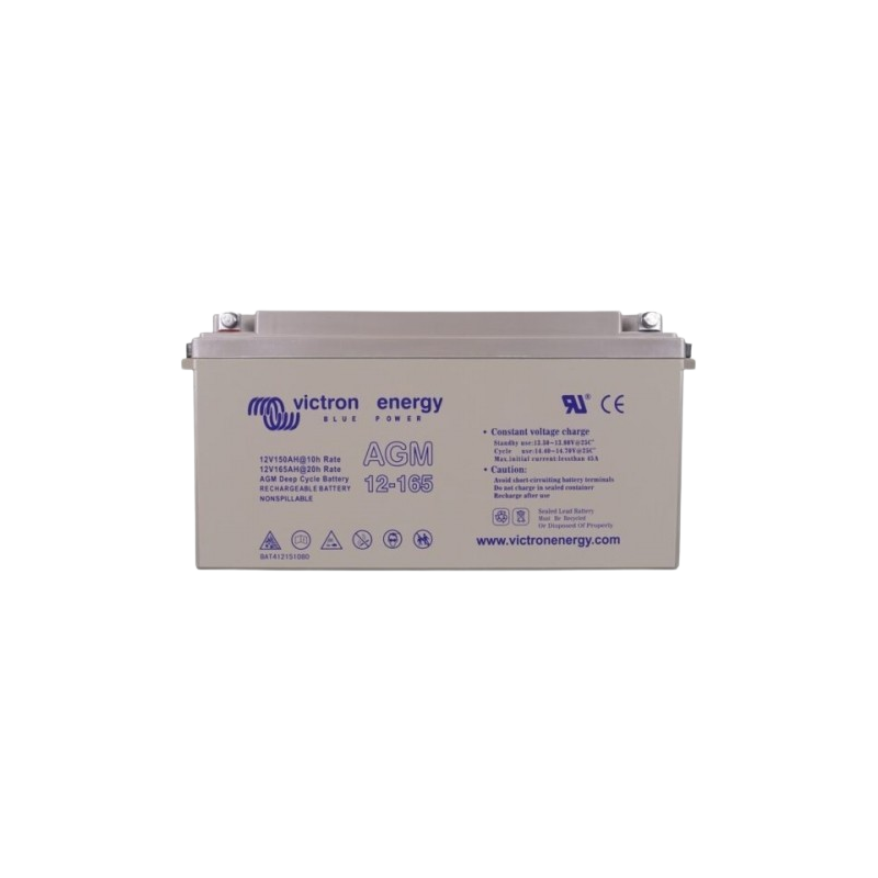 Batterie 12V/220Ah AGM Deep Cycle Victron (M8) | CARAPACE