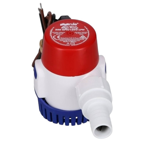 Bomba de esgoto submersível Rule 500 - 24V