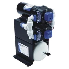 Pompa acqua Jabsco WPS 24V doppio stadio - 34 L/min 2,8 bar