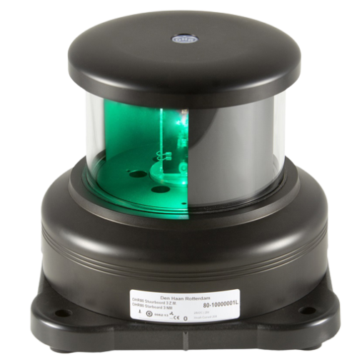 Feu série 80 à LED tribord 112,5°