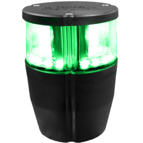 Mantagua Navipro 2 min LED navigationsljus - Grön 360°
