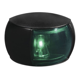 Hella Marine Fanale di navigazione NaviLED 112,5° verde 2mn - nero