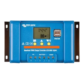 Victron BlueSolar PWM LCD en USB-regelaar 12/24V-20A
