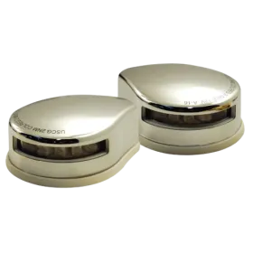 Euro Marine Feu de navigation LED x10 rouge et vert lot de 2 Inox