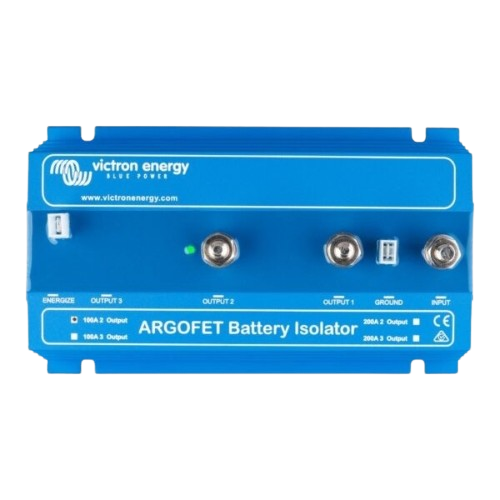 Victron Argo FET 100-2 splitter 2 accu's 100A