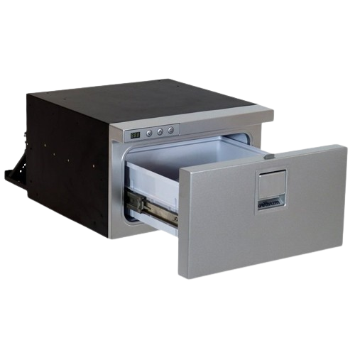 Frigorífico o Congelador Isotherm con cajón de acero inoxidable DR16