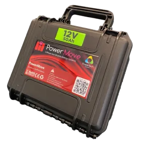 Batería portátil de litio PowerTech PowerMove 12V 50Ah