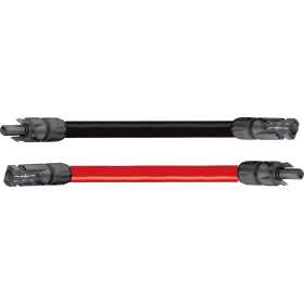 Uniteck solar cables 6mm² of 2x 1m UNICABLE 612 BR