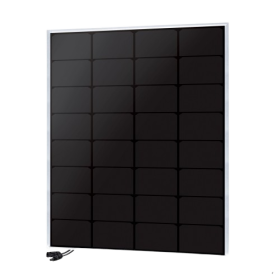 Kit Balcão Náutico Uniteck 55W Contato traseiro 12V Regulador MPPT