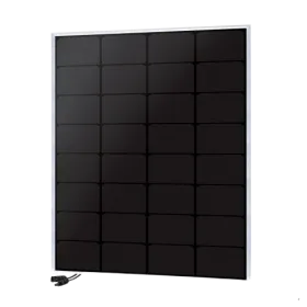 Uniteck Nautical Balcony Kit 55 W 12 V MPPT-Regler mit rückseitigem Kontakt
