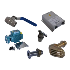 Climma Kit para 3 condicionadores de ar de água do mar