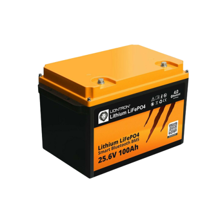 LIONTRON Batterie LiFePO4 LX Smart BMS 25,6 V 100Ah