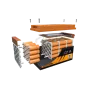 LIONTRON Batterie LiFePO4 LX Smart BMS 12,8 V 150Ah