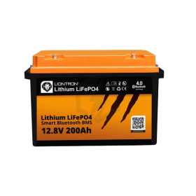 LIONTRON LiFePO4 batteri LX Smart BMS 12,8V 200Ah